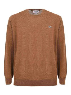 LACOSTE: maglia collo rotondo - Maglione in Misto Lana