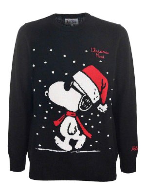 MC2 SAINT BARTH: Strickpullover mit Rundhalsausschnitt - Rundhalspullover - Schwarz