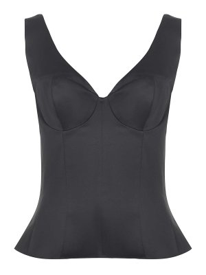 ROTATE Birger Christensen: Tops und Tank Tops - Top - Schwarz