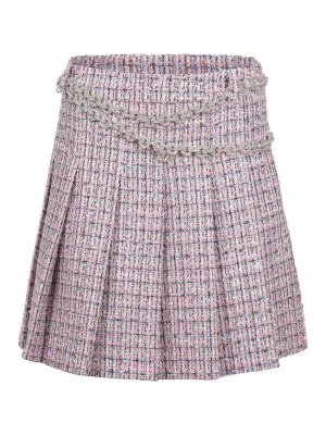 Self Portrait: ニーレングススカート＆ミディ丈 - 膝丈/ミディスカート - ヌードカラー