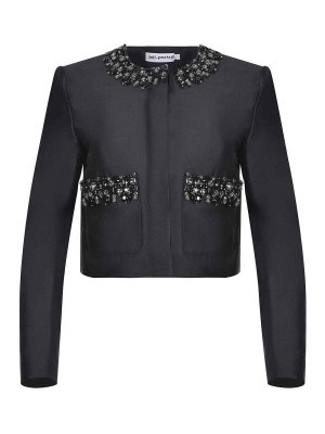 Self Portrait: Vestes casuals - Veste Casual - Noir