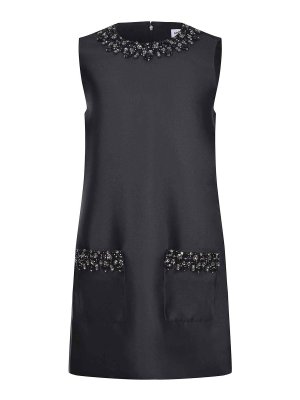 Self Portrait: Vestidos media pierna - Vestido Midi - Negro