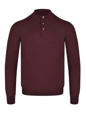 TAGLIATORE: polo shirts - Polo  Made Of Virgin Wool