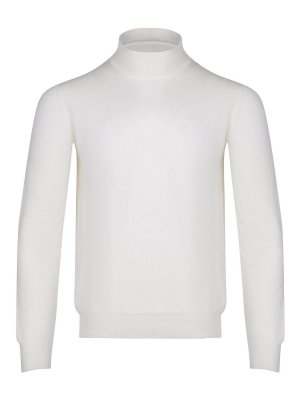 TAGLIATORE: Suéteres con cuello pico - Suéter Cuello Redondo - Crema