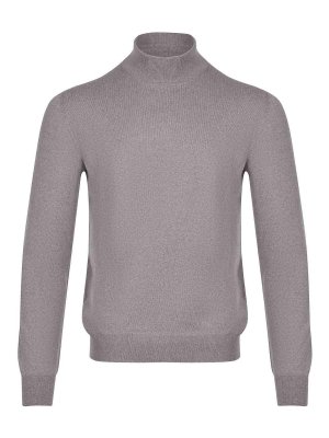 TAGLIATORE: Suéteres con cuello pico - Suéter Cuello Redondo - Marrón Topo