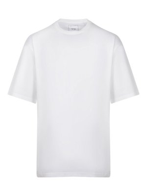 Y-3: T-shirts - T-Shirt - Weiß