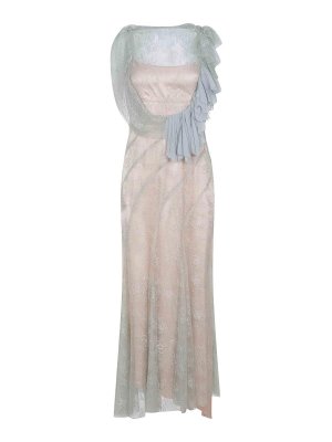 ALBERTA FERRETTI: Robe longueur genou - Robe Au Genou - Gris