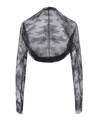 ALBERTA FERRETTI: Capas  y Ponchos - Capa - Negro