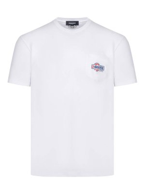 DSQUARED2: t-shirts - T-Shirt Made Of  Cotton