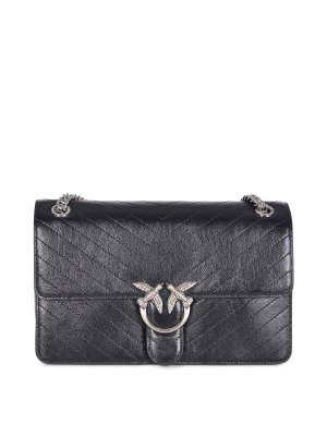 Pinko: Bolsos Shopping - Love One Light Classic - Negro