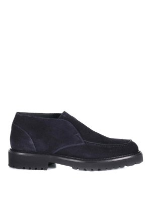 Doucal's: boots - Doucals Suede Ankle Boot