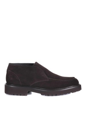 Doucal's: boots - Doucals Suede Ankle Boot
