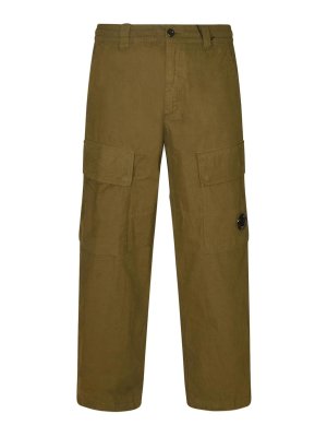 C.P. COMPANY: カジュアルトラウザー - カジュアルパンツ - 緑