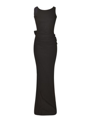 CHIARA BONI LA PETITE ROBE: Vestidos media pierna - Vestido Midi - Negro