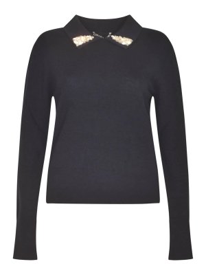 CHIARA BONI LA PETITE ROBE: Pull col rond - Pull Col Rond - Noir