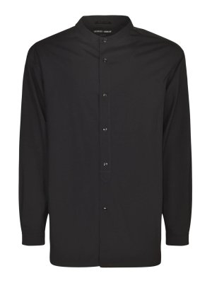 GIORGIO ARMANI: Abrigos semilargos - Abrigo Midi - Azul