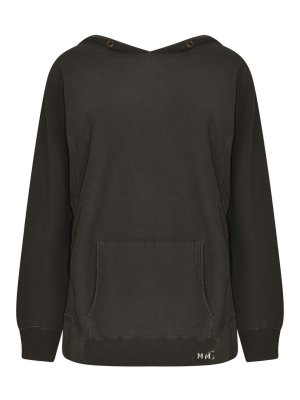 Maison Margiela: Sweatshirts und Pullover - Sweatshirt - Schwarz