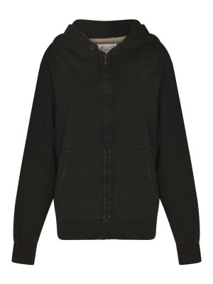 Maison Margiela: Sweatshirts und Pullover - Sweatshirt - Schwarz