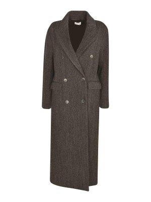 P.A.R.O.S.H.: ニーレングスコート - 膝丈コート - グレー