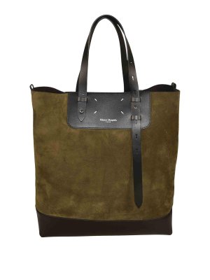 Maison Margiela: Handtaschen - Shopper - Grün