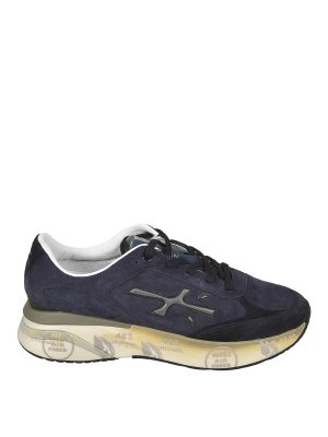 PREMIATA: Chaussures de sport - Baskets - Bleu