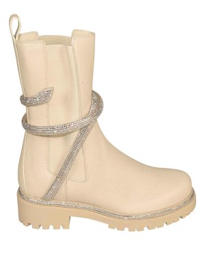 RENE CAOVILLA: Botas - Botas - Blanco