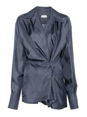 DRIES VAN NOTEN: クルーネック - クルーネック - ブルー