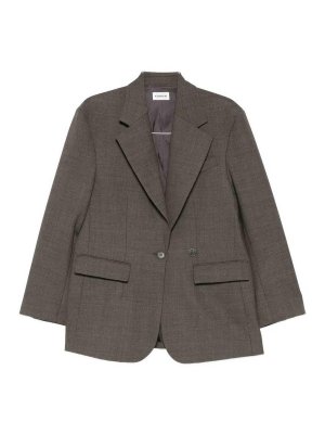 P.A.R.O.S.H.: Casualjacken - Casualjacke - Braun