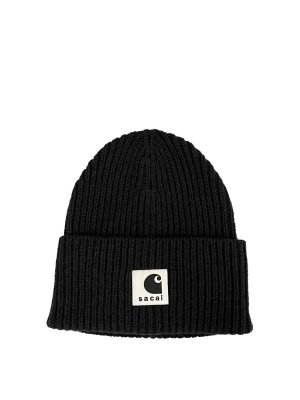 Sacai: beanies - Carhartt Wip Wool Knit Beanie