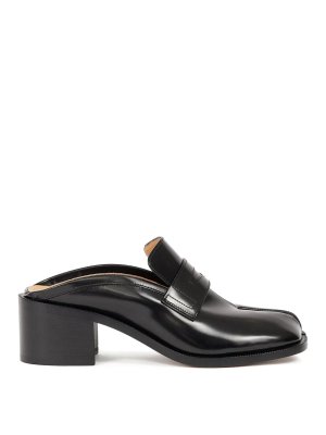 Maison Margiela: Mules - Mules - Noir