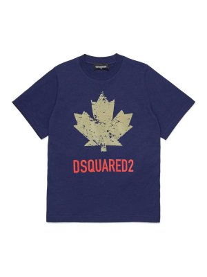 DSQUARED2: t-shirts - T-shirt blu