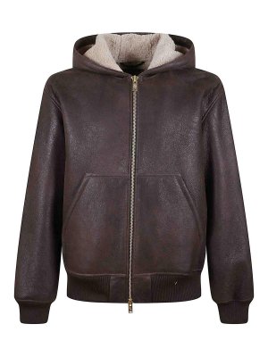 BARACUTA: casual jackets - Shearling Hoody