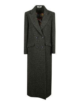 MASSIMO ALBA: knee length coats - Double Breast Coat
