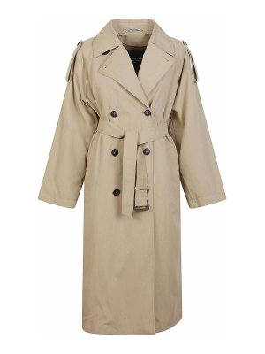 WEEKEND MAX MARA: トレンチコート - トレンチコート - ベージュ