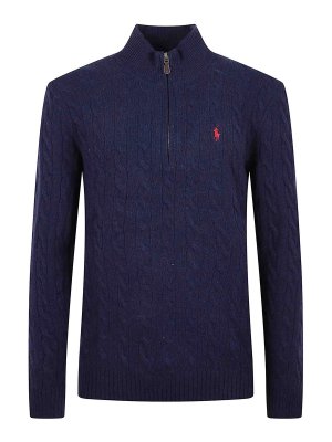 POLO RALPH LAUREN: クルーネック - クルーネック - ダークブルー