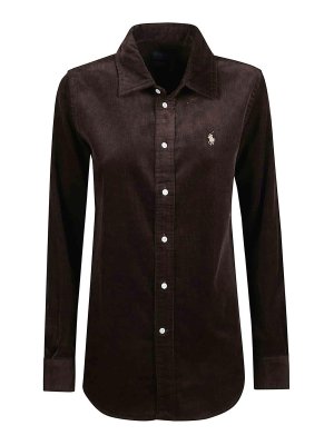 POLO RALPH LAUREN: Camisas - Camisa - Marrón