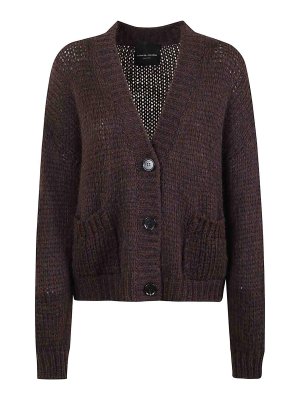 ROBERTO COLLINA: Cardigans - Cardigan - Braun
