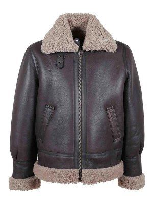 SCHOTT: leather coats - Montone