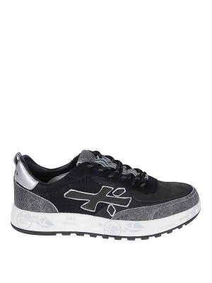 PREMIATA: Chaussures de sport - Baskets - Noir