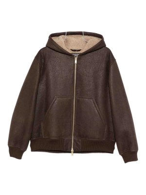 BARACUTA: casual jackets - Shearling Hoody