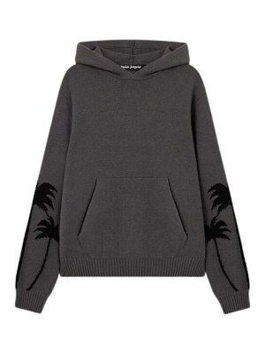 Palm Angels: Sweatshirts und Pullover - Sweatshirt - Grau