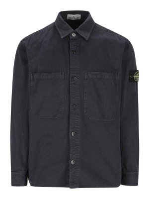 STONE ISLAND: シャツ - シャツ - ブルー