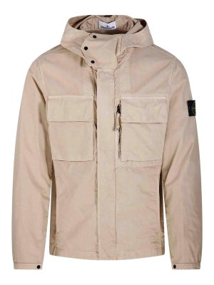 STONE ISLAND: Parkas - Parka - Beige