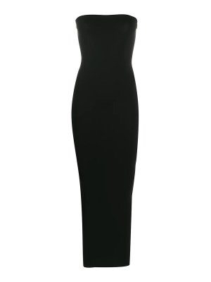 WOLFORD: knee length dresses - Abito Fatal Black