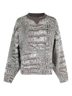 ADIDAS BY STELLA MCCARTNEY: Sudaderas y suéteres - Sudadera - Estampado Animalier