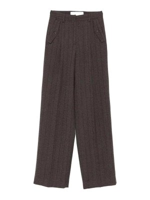 GOLDEN GOOSE: Pantalons casual - Pantalons Décontractés - Marron