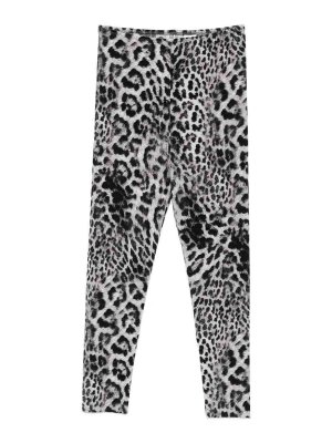 Norma Kamali: Leggings - Leggins - Estampado Animalier