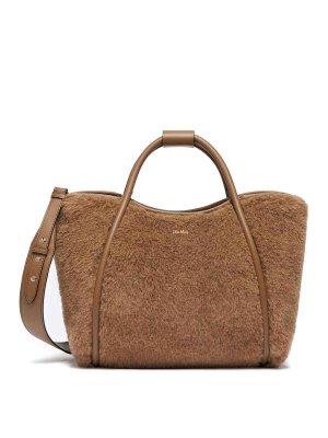 Max Mara: Umhängetaschen - Umhängetasche - Dunkelblau