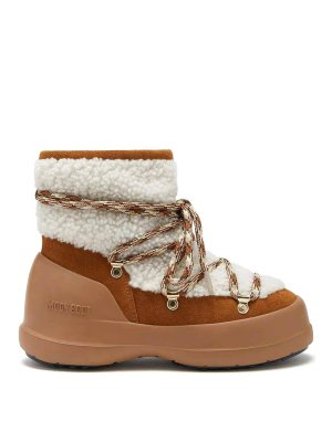 Moon Boot: boots - Luna Shearling Whisky