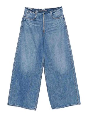 ALEXANDER WANG: Jeans à jambe droite - Jean Droit - Bleu